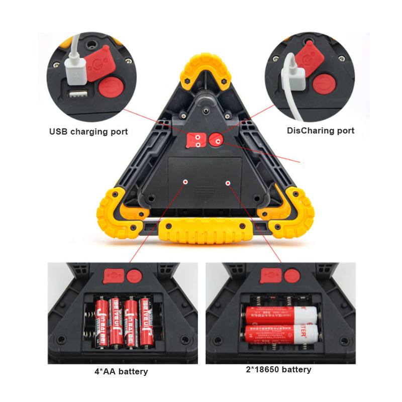 W837 LED Rechargeable COB Worklight