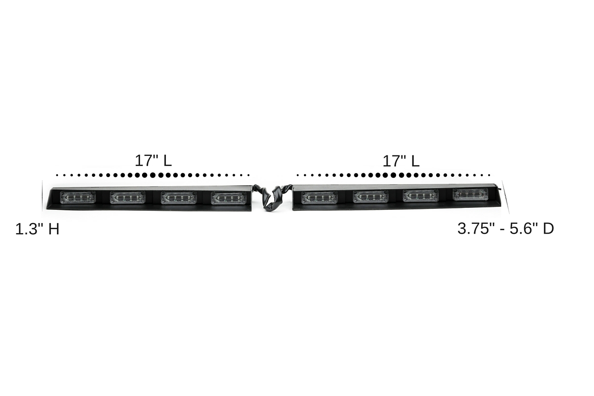 TBD-L624D2 visor lightbar